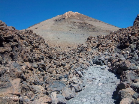 Blick auf den Gipfel des Teide