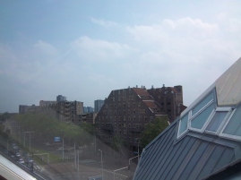 Aussicht vom Dachzimmer des Kubushauses